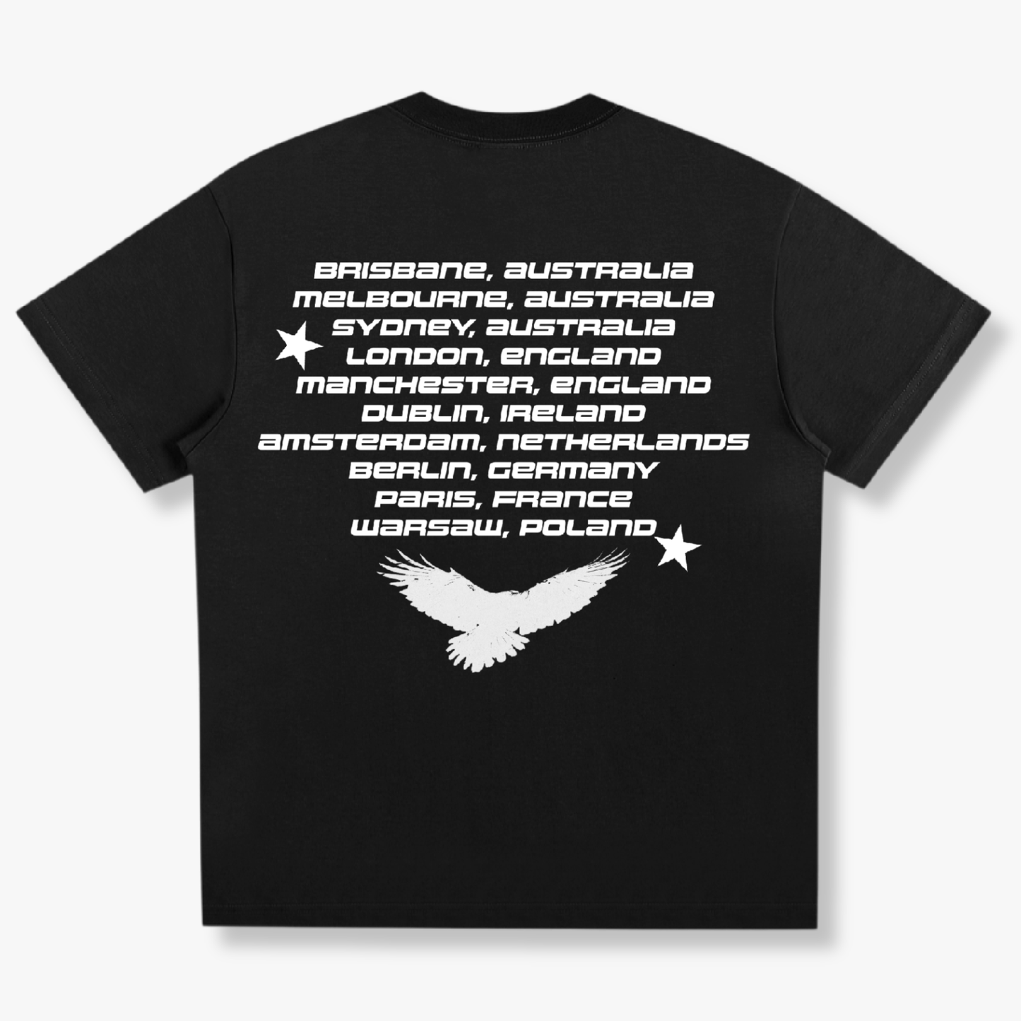 VILLAINS Tour Tee Black