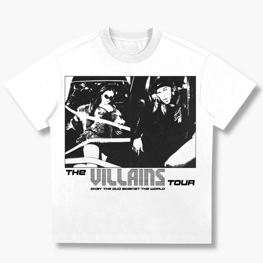 VILLAINS Tour Tee White