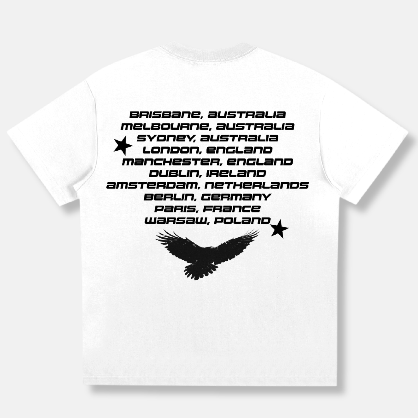 VILLAINS Tour Tee White