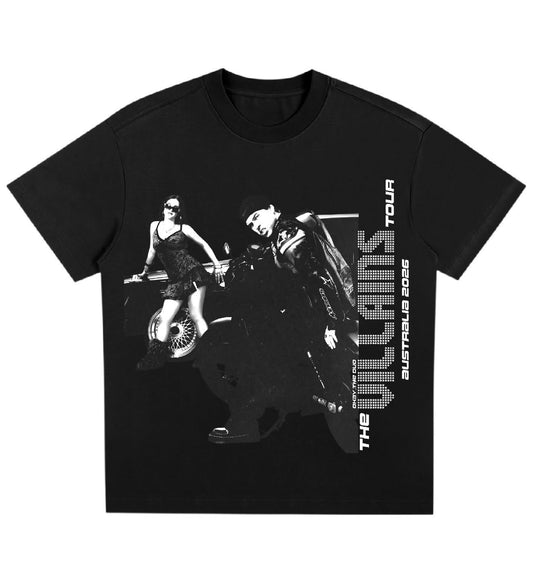 VILLAINS Tour Tee Black